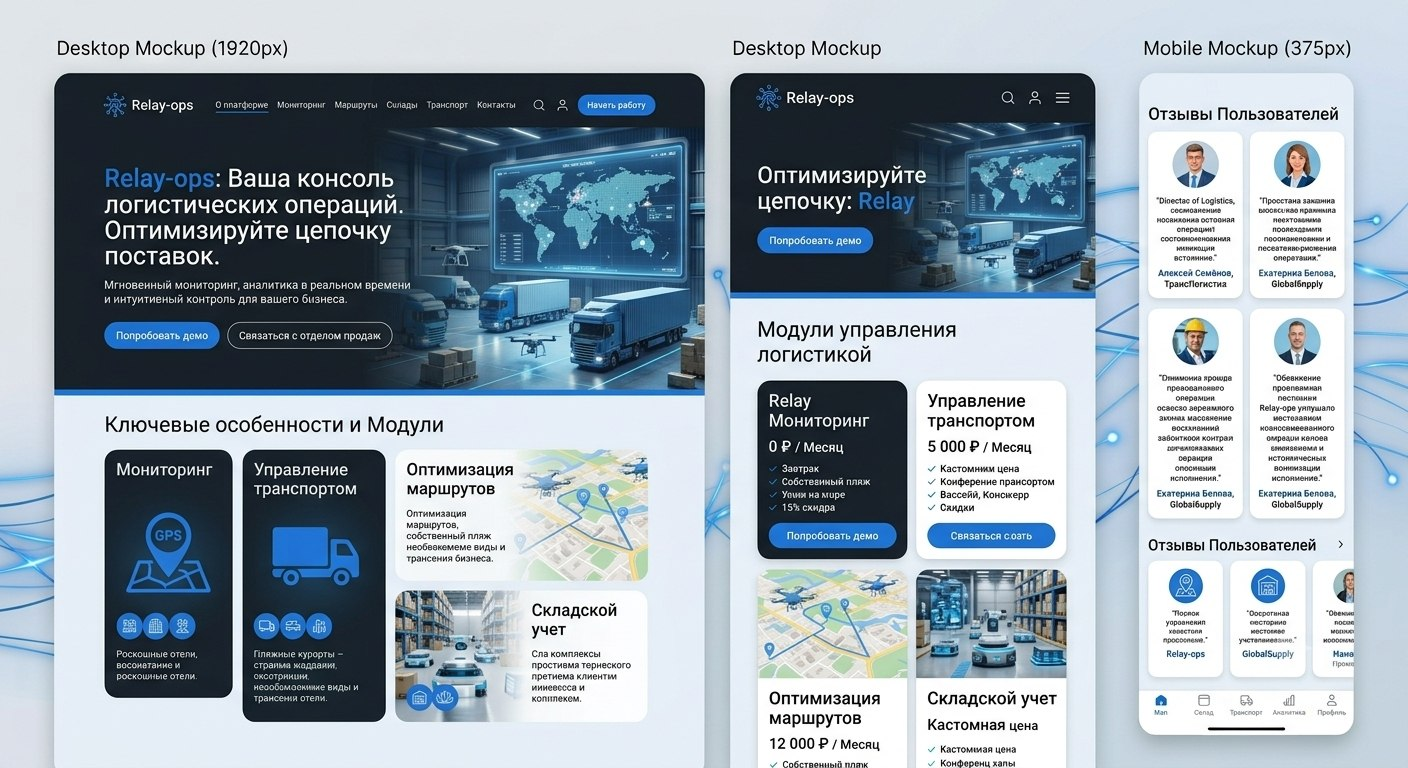 Relay Ops Console — превью